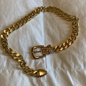 Vintage gold choker necklace